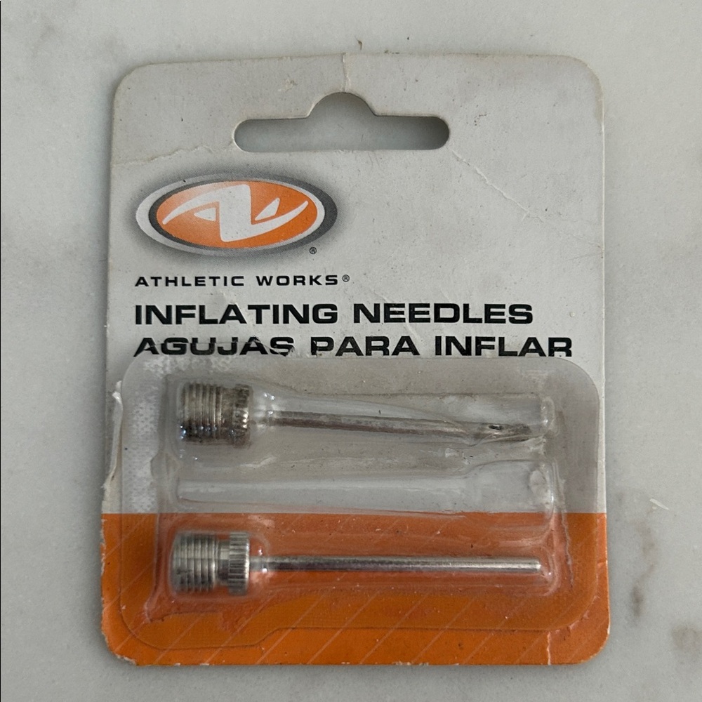 Athletic Works Inflating Needles - one new one used